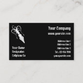 Vierkant pictogram Wit horizontaal Visitekaartje (Voorkant)