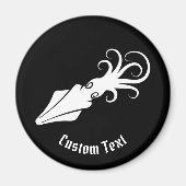 Vierkant pictogram wit magneet (Voorkant)