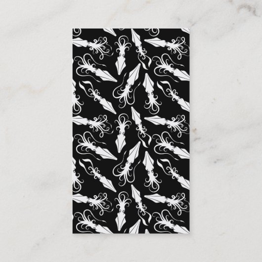 Vierkant pictogram wit verticaal visitekaartje (Achterkant)