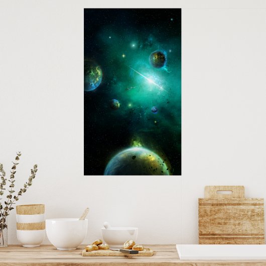 Vierkant Poster (Keuken)