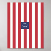 Vierkant Poster (Voorkant)