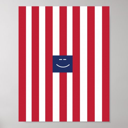 Vierkant Poster (Voorkant)