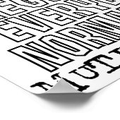 vierkant poster sjabloon (Hoek)