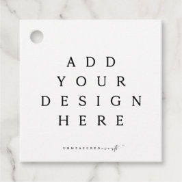 Vierkant/rond Label afdrukken