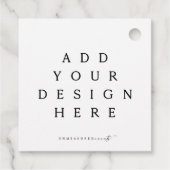 Vierkant/rond Label afdrukken (Achterkant)