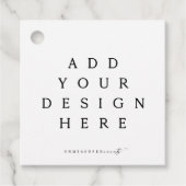 Vierkant/rond Label afdrukken (Voorkant)