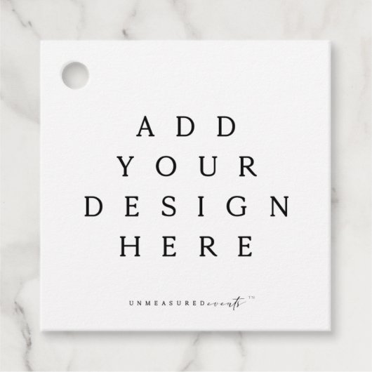 Vierkant/rond Label afdrukken (Voorkant)