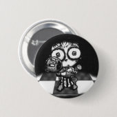 Vierkant Ronde Button 5,7 Cm (Voorkant /achterkant)