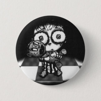Vierkant Ronde Button 5,7 Cm