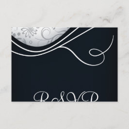 Vierkant RSVP Kaartje