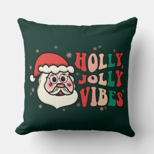 Vierkant Sierkussen Holly Jolly Vibes