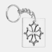 Vierkant sleutelhanger Coccitane (Voorkant Links)