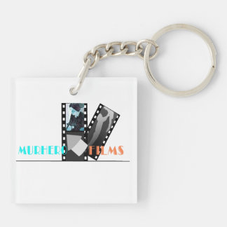 Vierkant sleutelhanger (dubbelzijdig)