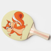 Vierkant speeltouw tafeltennisbatje (Zijkant)