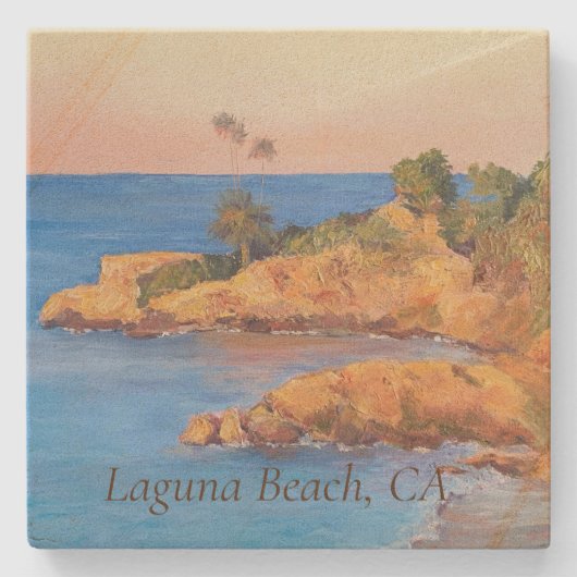 Vierkant stenen Onderzetter (Voorkant)