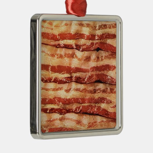 vierkant tinbaconsierlijk metalen ornament (Rechts)