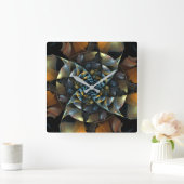 Vierkant van de Kunst van het vuurrad het Vierkante Klok (Huis)