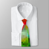 Vierkant vierkant vierkant met veelhoekige geometr stropdas (Gebonden)