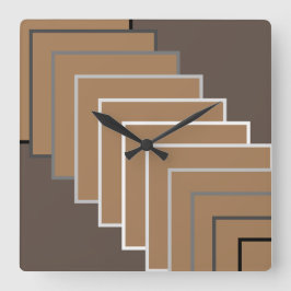 Vierkant Vierkante Klok