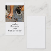 Vierkant visitekaartje (Voorkant / Achterkant)