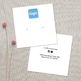 Vierkant voeg Logo-staaf toe die de Kaart HOlder-b