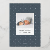 vierkant weg | Aankondiging van de geboorte van zi (Achterkant)