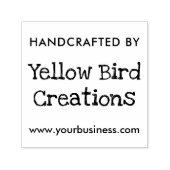 Vierkant zelfinnemend rubberstempel zelfinktende stempel (Design)