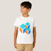 Vierkantdozen T-shirt (Voorkant volledig)