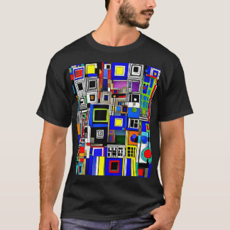 Vierkante 2 t-shirt