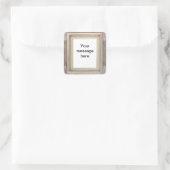 Vierkante afbeelding-lijst aanpasbare stickers (Tas)