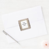 Vierkante afbeelding-lijst aanpasbare stickers (Envelop)