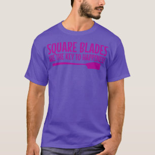 Vierkante blades t-shirt