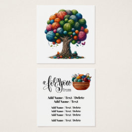 Vierkante breibedrijf of behuizing Kaart