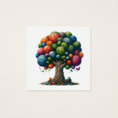 Vierkante breibedrijf of behuizing Kaart (Voorkant)