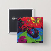 Vierkante Button (Voorkant /achterkant)