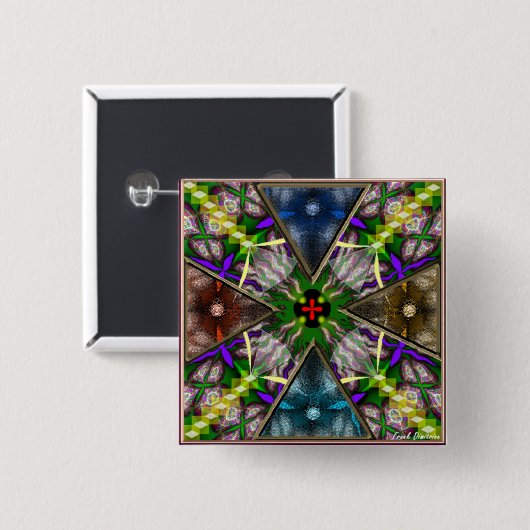 Vierkante Button (Voorkant /achterkant)