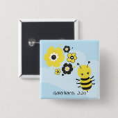 Vierkante Button (Voorkant /achterkant)