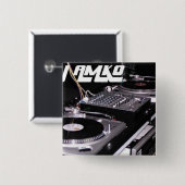 Vierkante Button (Voorkant /achterkant)