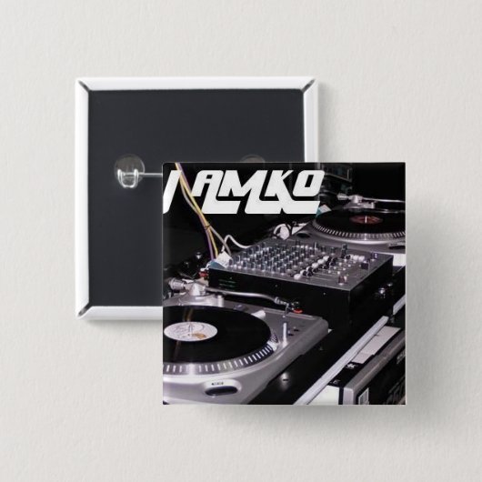 Vierkante Button (Voorkant /achterkant)