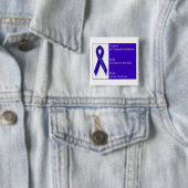 Vierkante Button met Indigo Ribbon Logo (In situ)