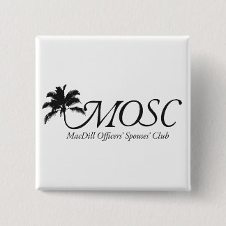 Vierkante Button met Logo