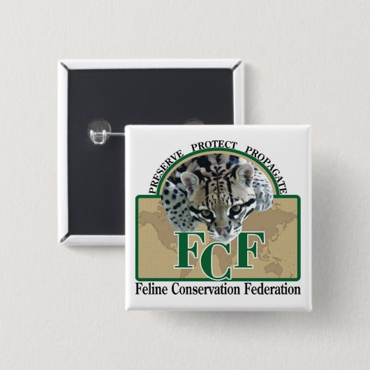 Vierkante Buttonnen Vierkante Button 5,1 Cm (Voorkant /achterkant)