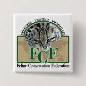 Vierkante Buttonnen Vierkante Button 5,1 Cm (Voorkant)