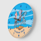 Vierkante Cartoons Grote Klok (Hoek)