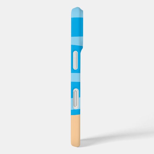 Vierkante Cartoons iPhone Case (Achterkant / Rechts)