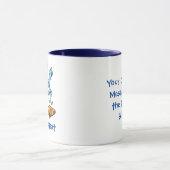 Vierkante Cartoons Mok (Midden)