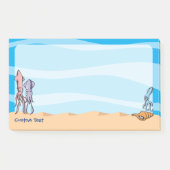 Vierkante Cartoons Post-it® Notes (Voorkant)