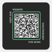 Vierkante code: Business Connection Sticker (Voorkant)