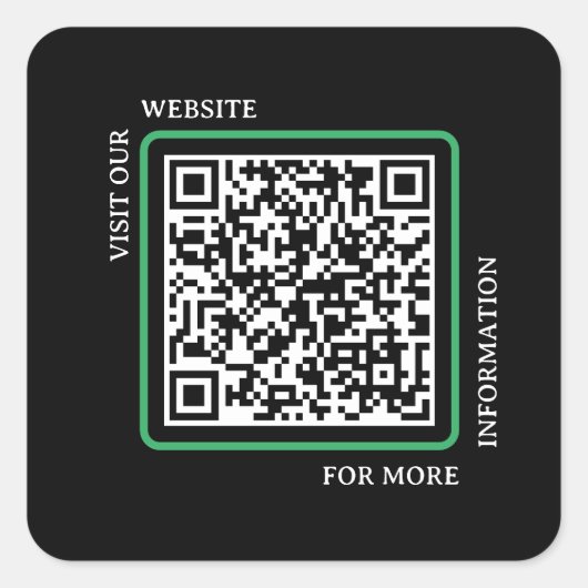 Vierkante code: Business Connection Sticker (Voorkant)