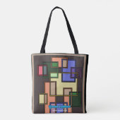 Vierkante collage: tote bag (Achterkant)